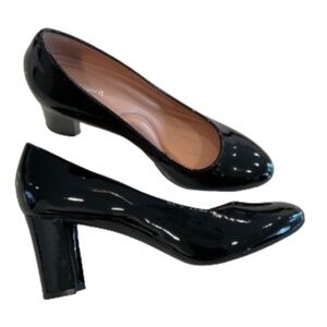 Easy Spirit Heels Black Patent Leather  Size 8.5 NWOT